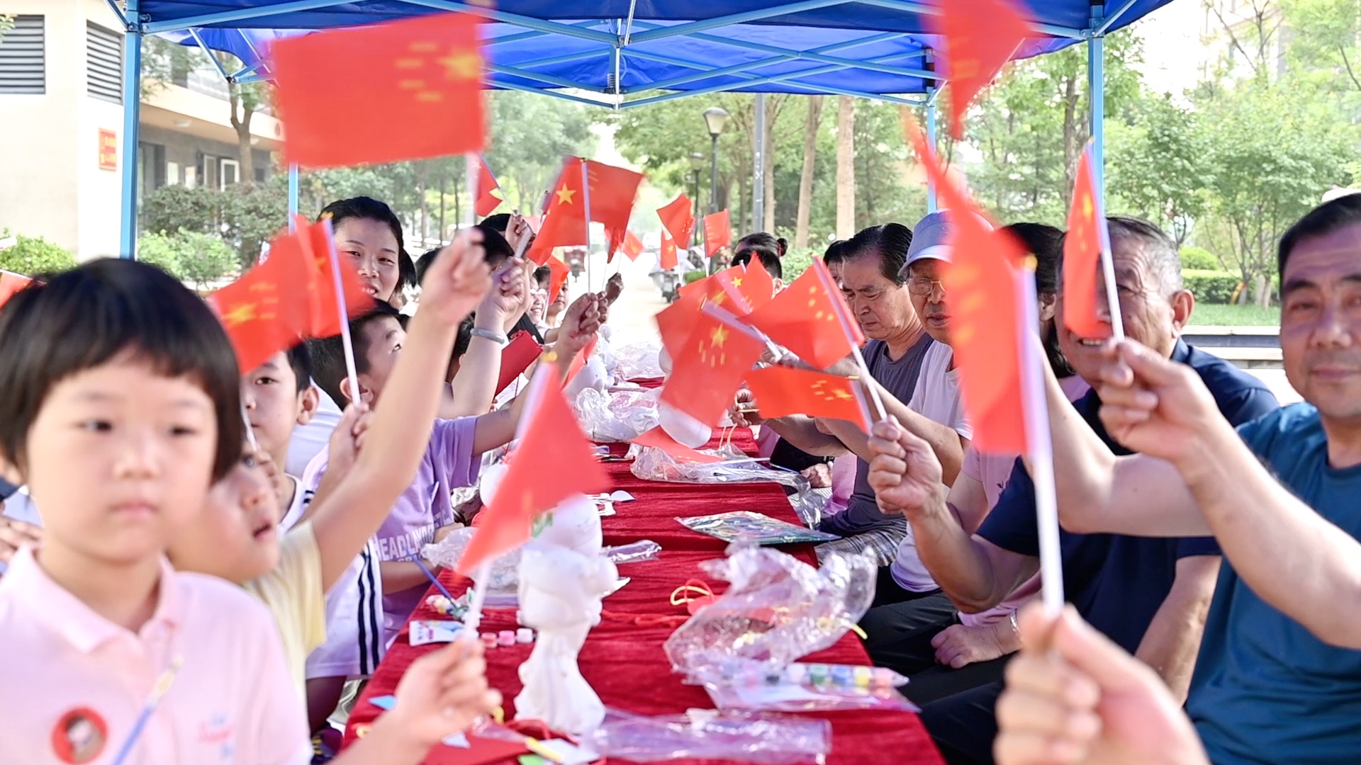 不忘初心 我心向党 |蠡县长瑞社区开展庆祝建党100周年献礼活动(图1)